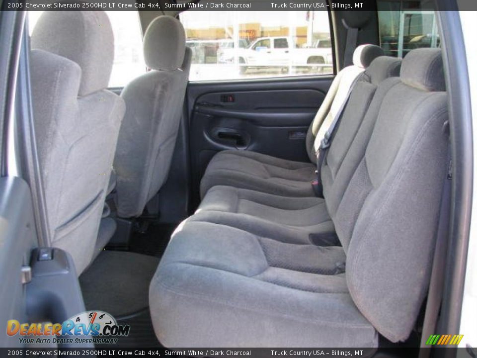 2005 Chevrolet Silverado 2500HD LT Crew Cab 4x4 Summit White / Dark Charcoal Photo #9