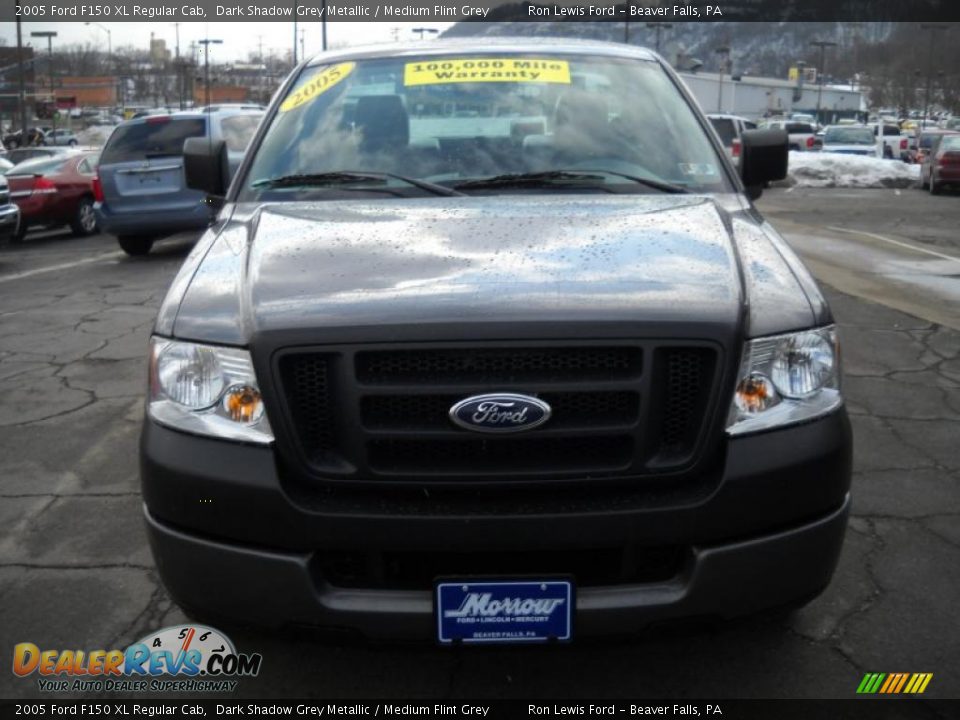 2005 Ford F150 XL Regular Cab Dark Shadow Grey Metallic / Medium Flint Grey Photo #19
