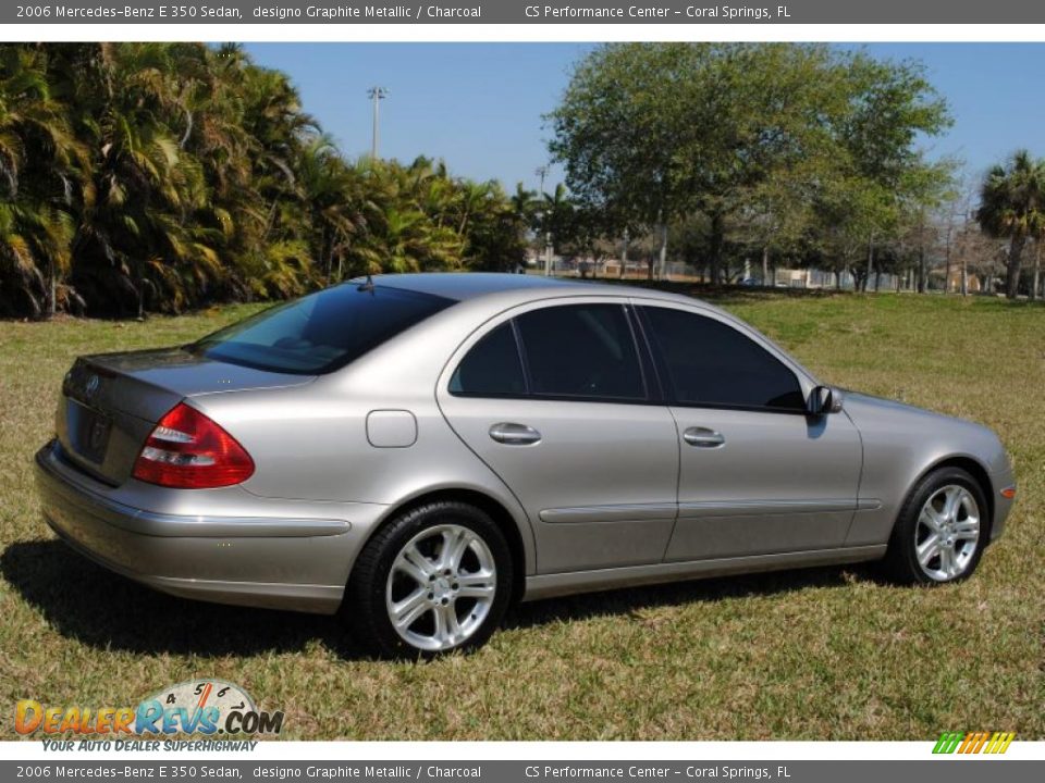 2006 Mercedes-Benz E 350 Sedan designo Graphite Metallic / Charcoal Photo #5