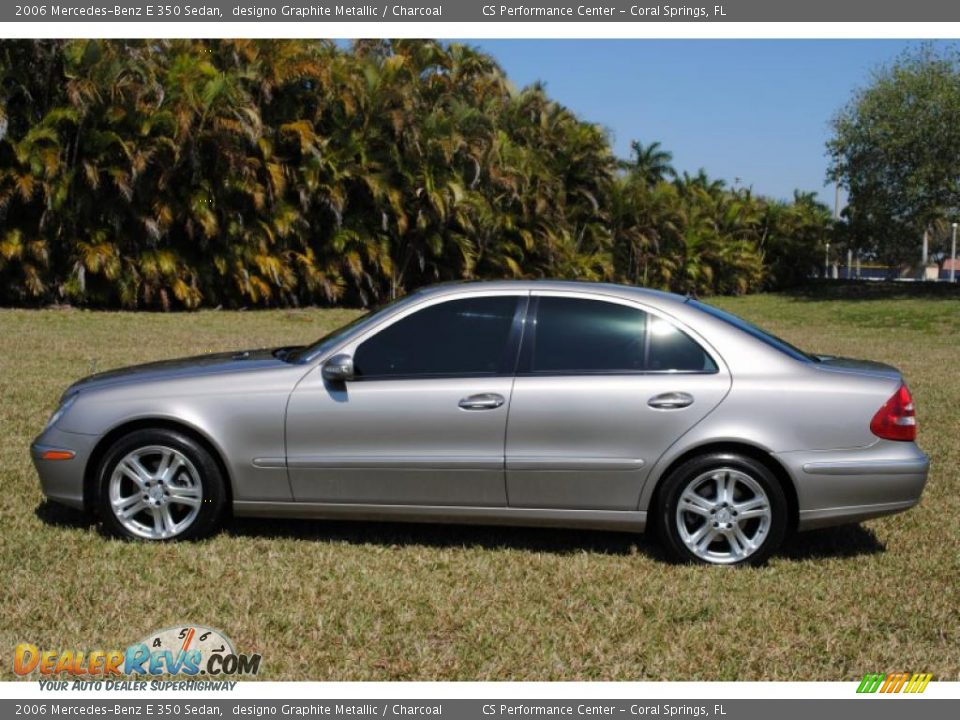 2006 Mercedes-Benz E 350 Sedan designo Graphite Metallic / Charcoal Photo #6