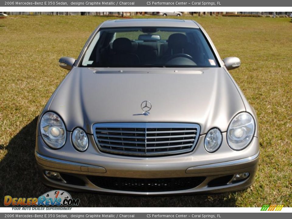 2006 Mercedes-Benz E 350 Sedan designo Graphite Metallic / Charcoal Photo #8