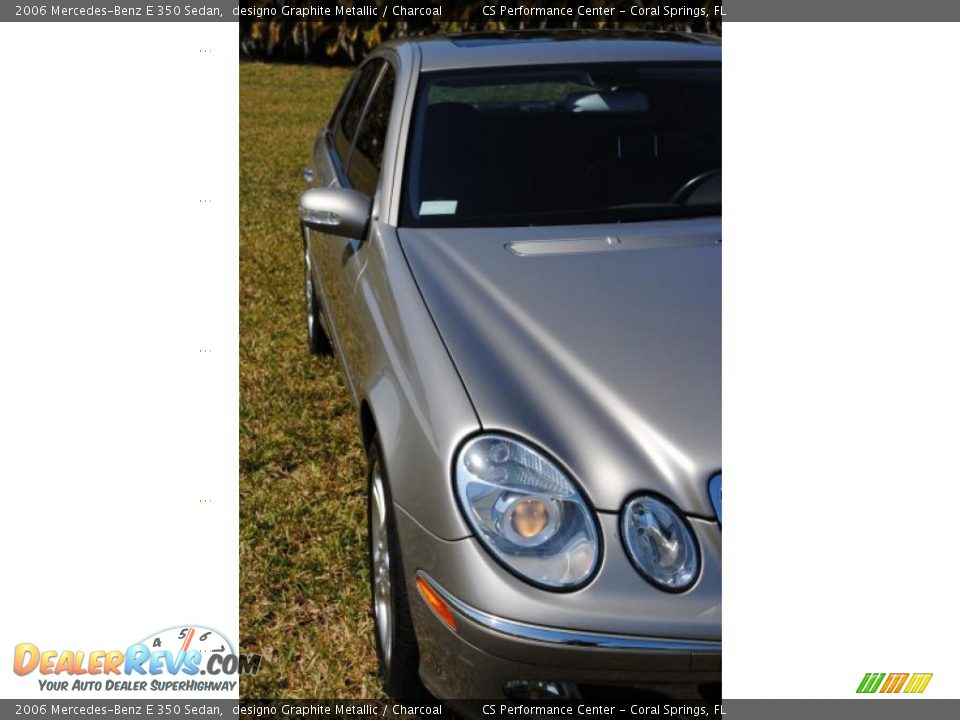 2006 Mercedes-Benz E 350 Sedan designo Graphite Metallic / Charcoal Photo #9
