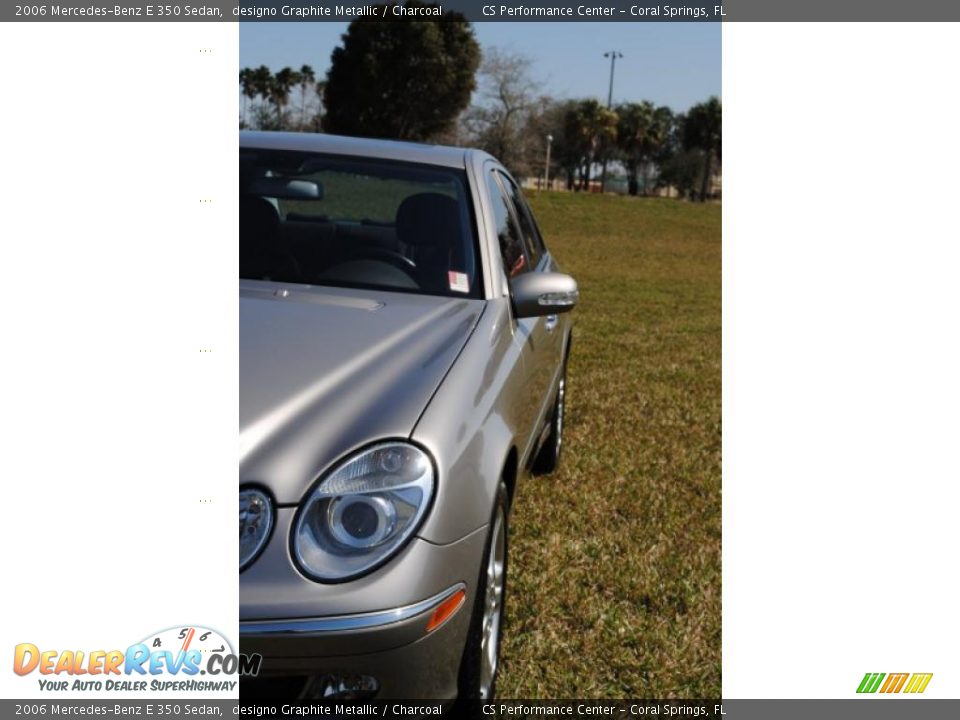 2006 Mercedes-Benz E 350 Sedan designo Graphite Metallic / Charcoal Photo #10