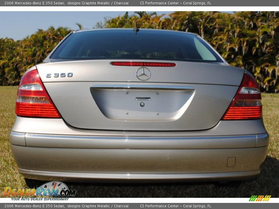 2006 Mercedes-Benz E 350 Sedan designo Graphite Metallic / Charcoal Photo #13