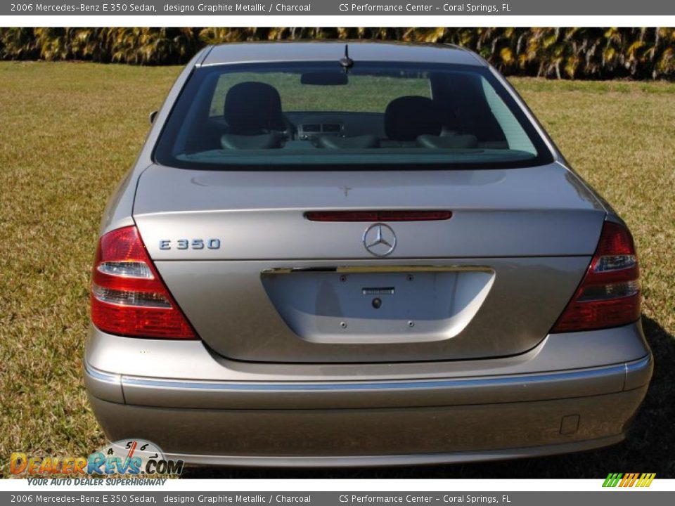 2006 Mercedes-Benz E 350 Sedan designo Graphite Metallic / Charcoal Photo #14
