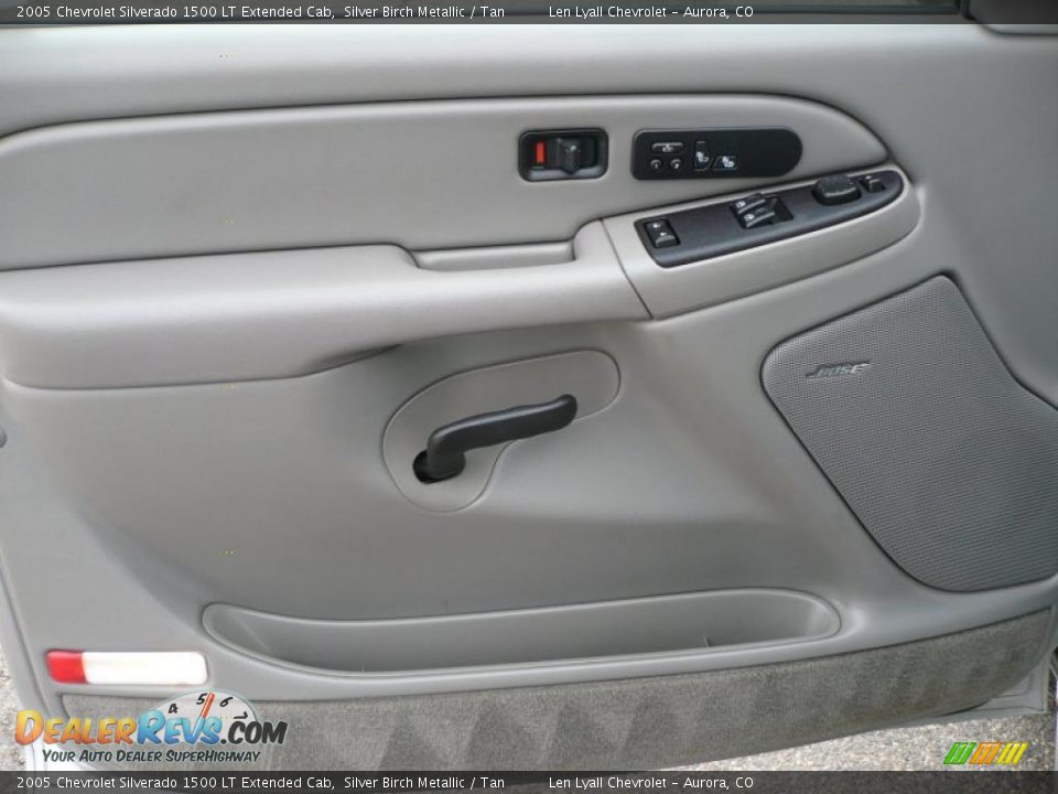 2005 Chevrolet Silverado 1500 LT Extended Cab Silver Birch Metallic / Tan Photo #7
