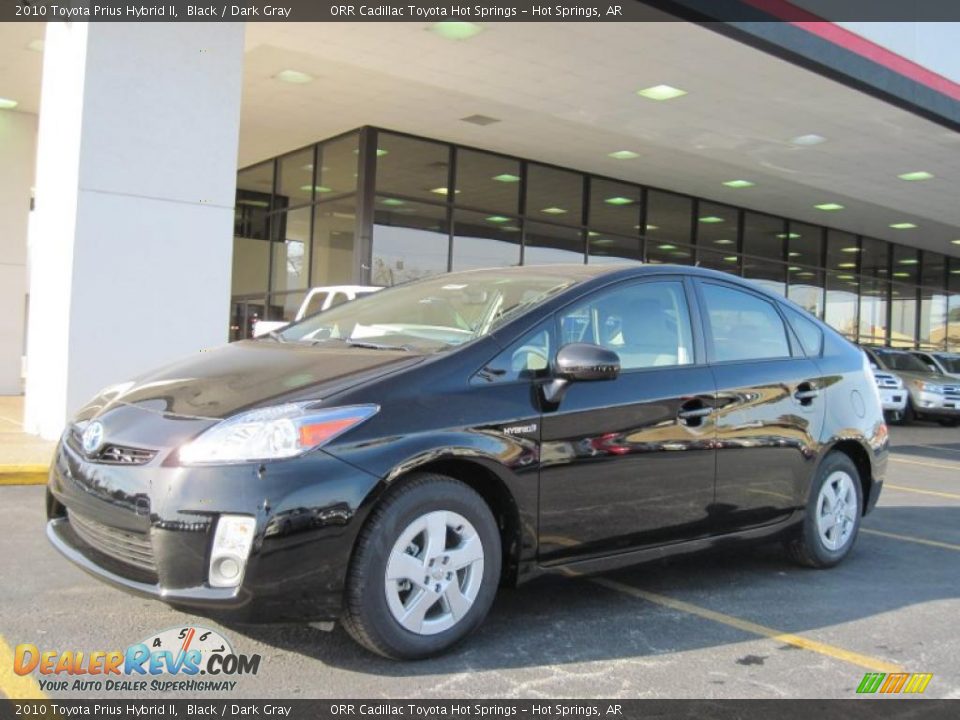 2010 Toyota Prius Hybrid II Black / Dark Gray Photo #1