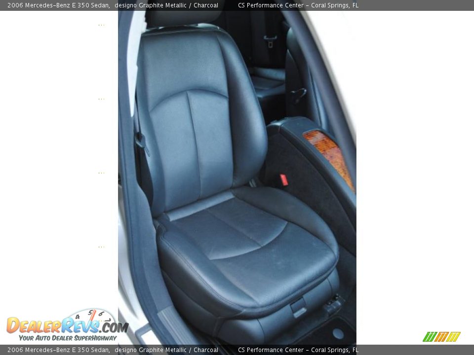 2006 Mercedes-Benz E 350 Sedan designo Graphite Metallic / Charcoal Photo #18