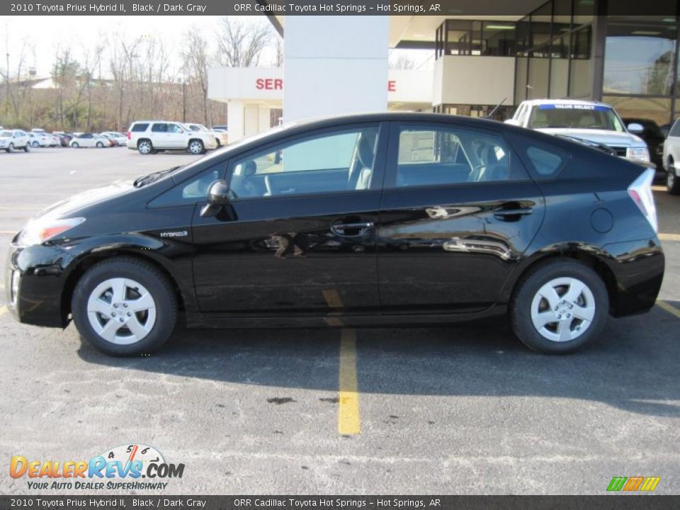 2010 Toyota Prius Hybrid II Black / Dark Gray Photo #4