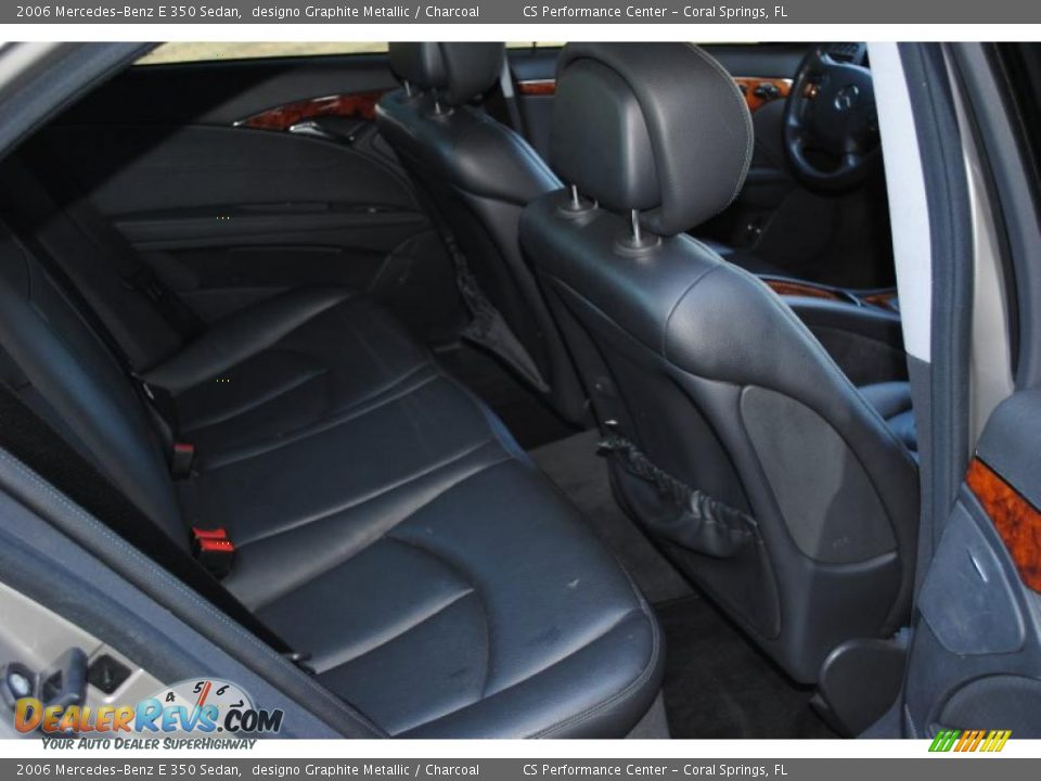 2006 Mercedes-Benz E 350 Sedan designo Graphite Metallic / Charcoal Photo #20