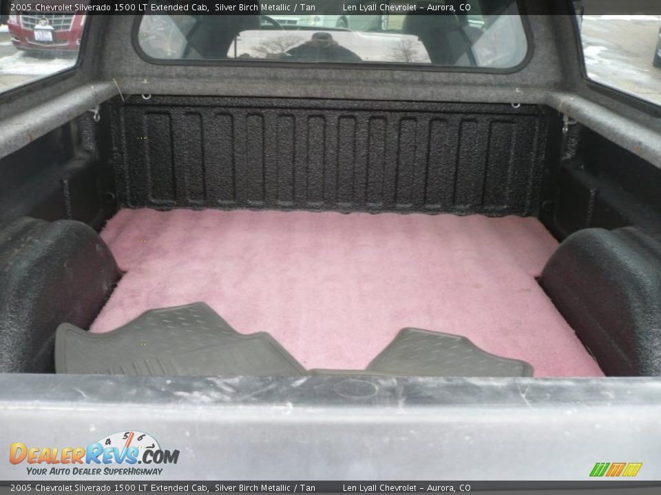 2005 Chevrolet Silverado 1500 LT Extended Cab Silver Birch Metallic / Tan Photo #13