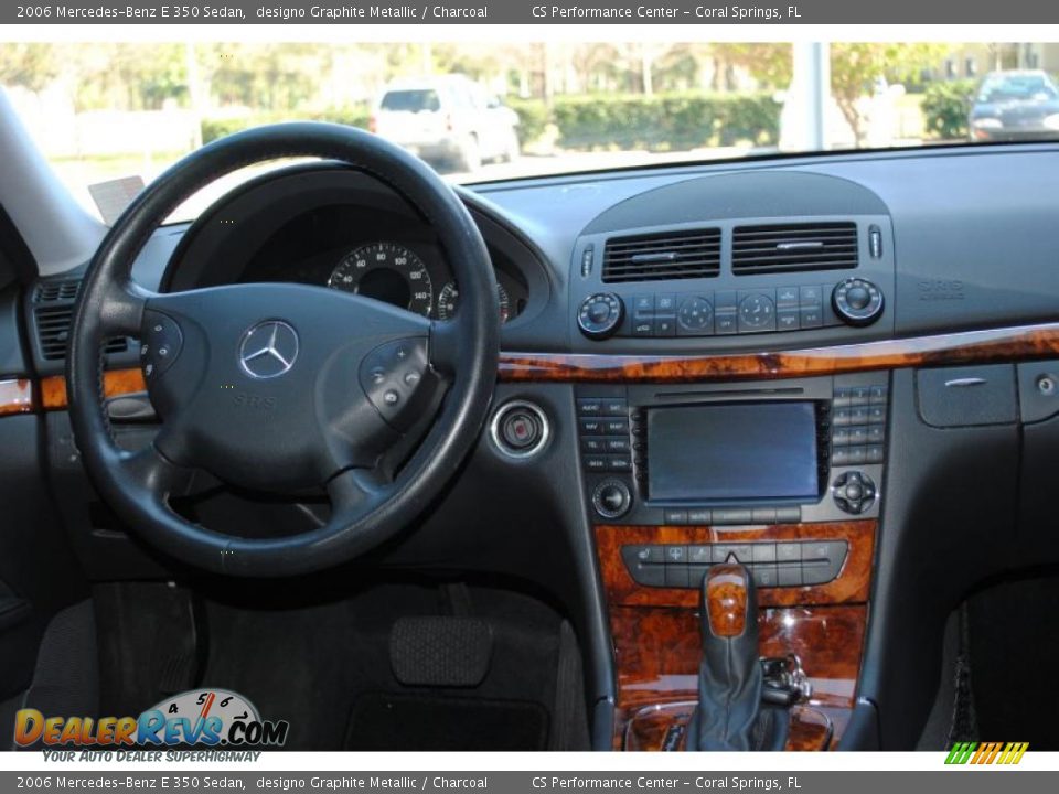 2006 Mercedes-Benz E 350 Sedan designo Graphite Metallic / Charcoal Photo #21