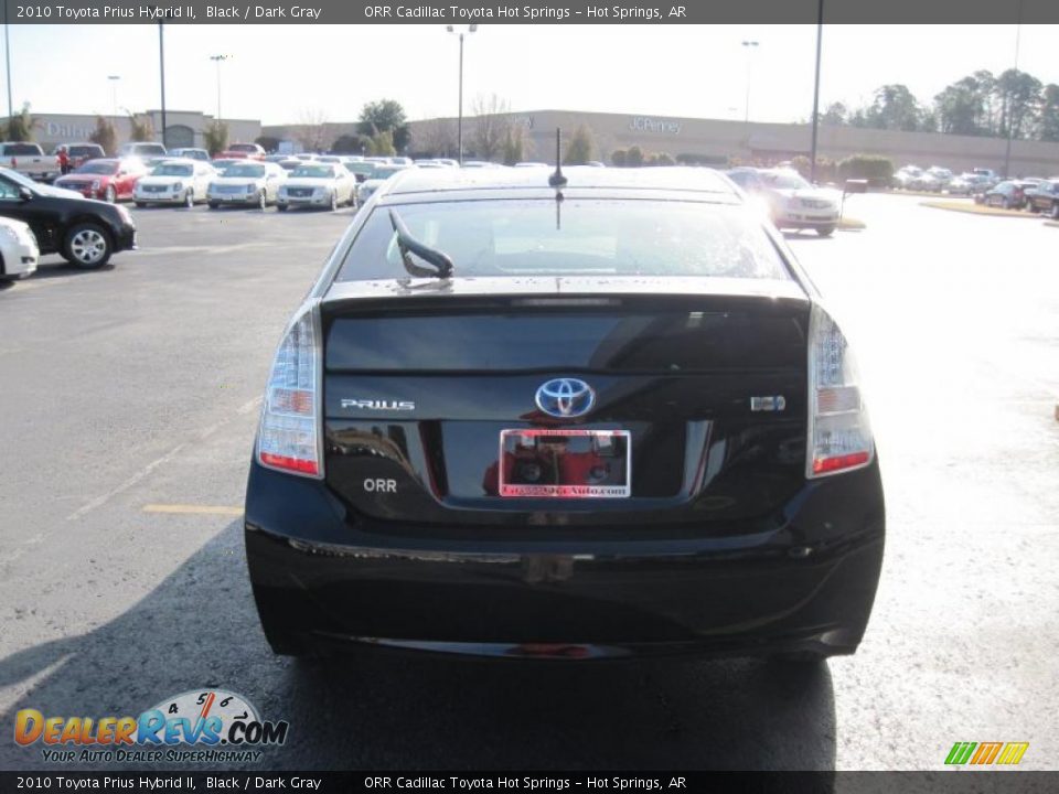 2010 Toyota Prius Hybrid II Black / Dark Gray Photo #6