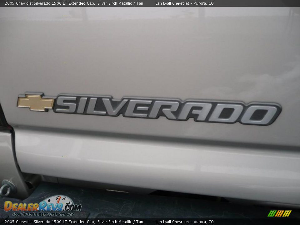 2005 Chevrolet Silverado 1500 LT Extended Cab Silver Birch Metallic / Tan Photo #14