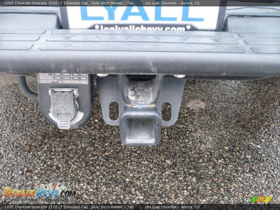 2005 Chevrolet Silverado 1500 LT Extended Cab Silver Birch Metallic / Tan Photo #15