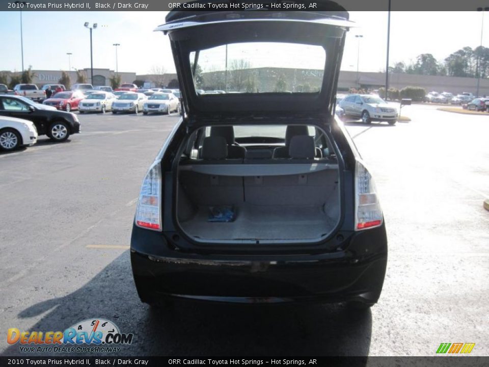 2010 Toyota Prius Hybrid II Black / Dark Gray Photo #7