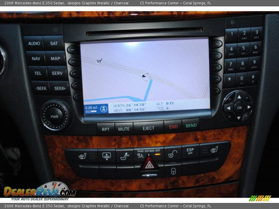 2006 Mercedes-Benz E 350 Sedan designo Graphite Metallic / Charcoal Photo #23