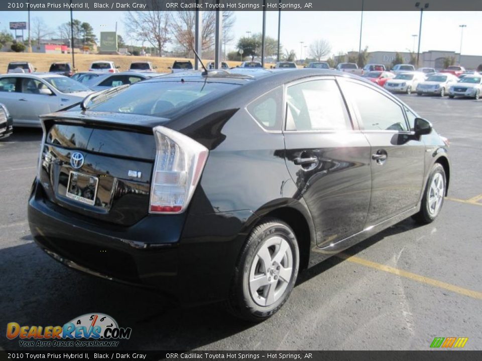 2010 Toyota Prius Hybrid II Black / Dark Gray Photo #8