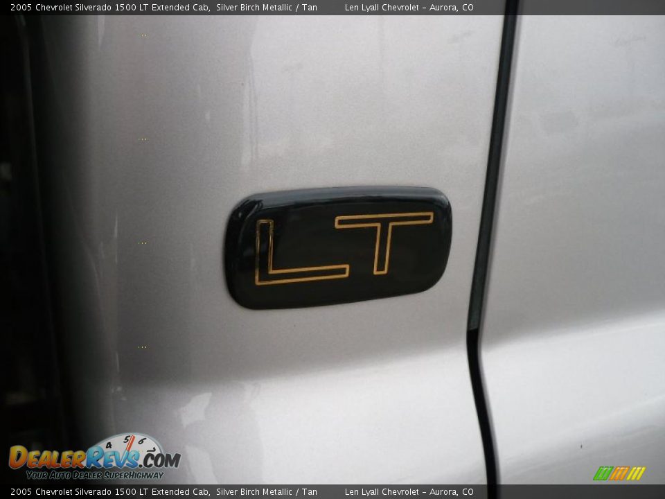 2005 Chevrolet Silverado 1500 LT Extended Cab Silver Birch Metallic / Tan Photo #16