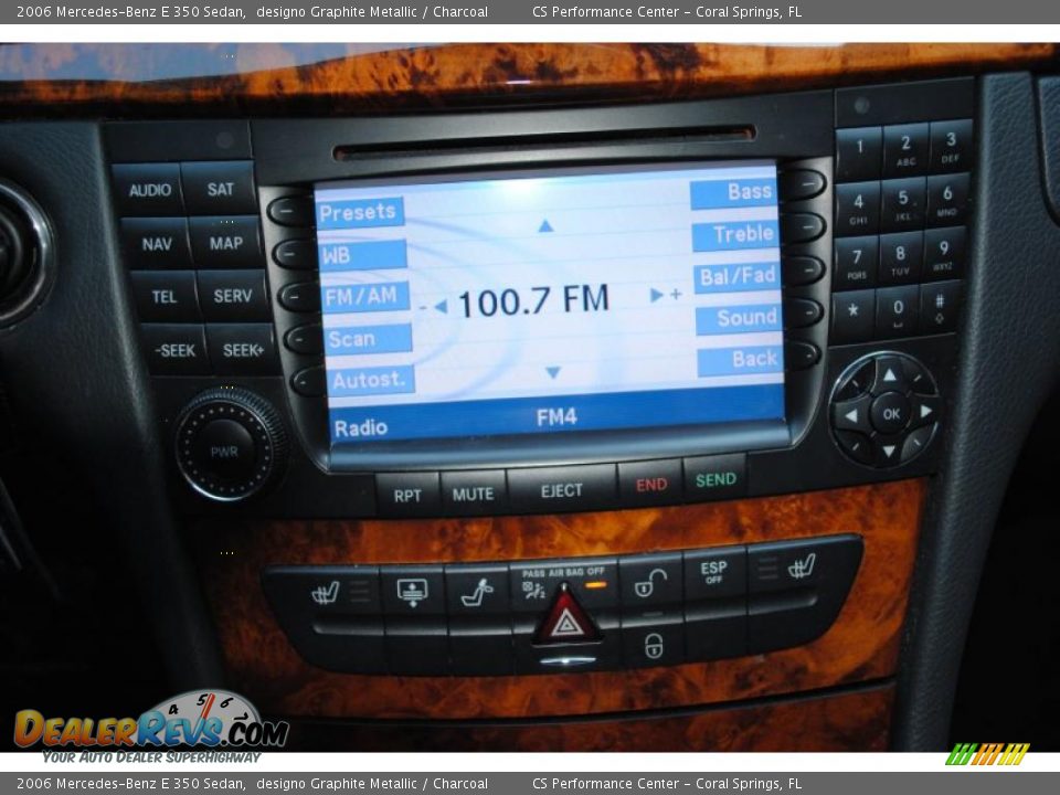 2006 Mercedes-Benz E 350 Sedan designo Graphite Metallic / Charcoal Photo #25