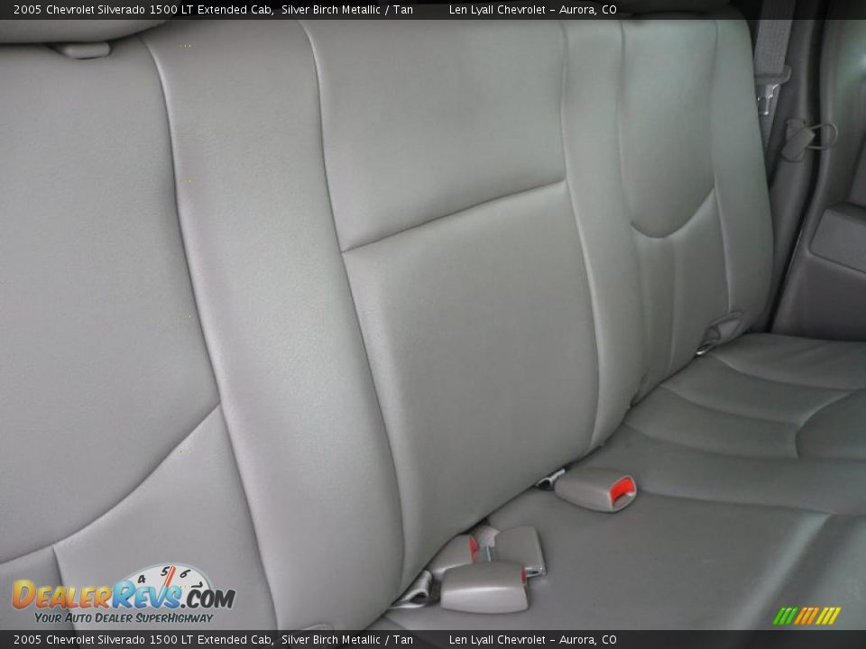2005 Chevrolet Silverado 1500 LT Extended Cab Silver Birch Metallic / Tan Photo #18