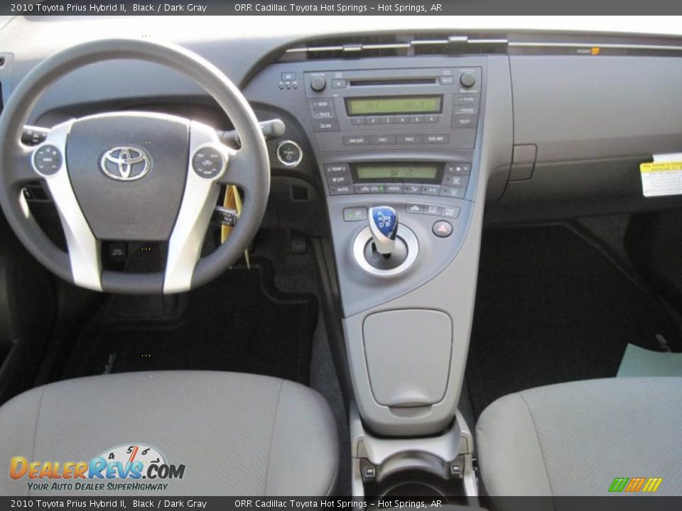 2010 Toyota Prius Hybrid II Black / Dark Gray Photo #10