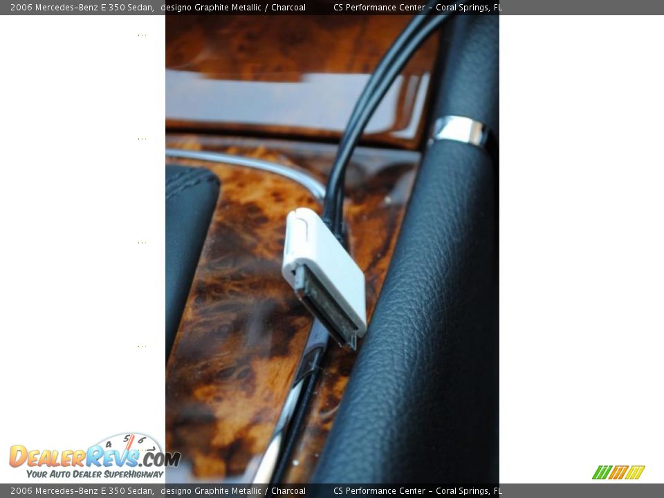 2006 Mercedes-Benz E 350 Sedan designo Graphite Metallic / Charcoal Photo #26