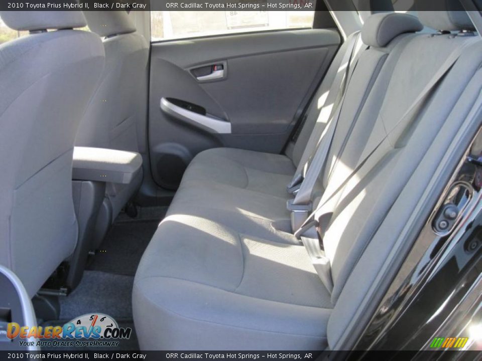 2010 Toyota Prius Hybrid II Black / Dark Gray Photo #12