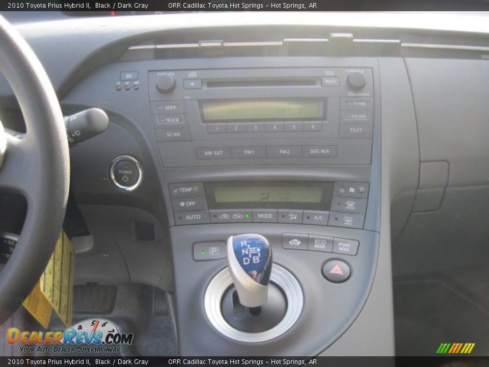 2010 Toyota Prius Hybrid II Black / Dark Gray Photo #14