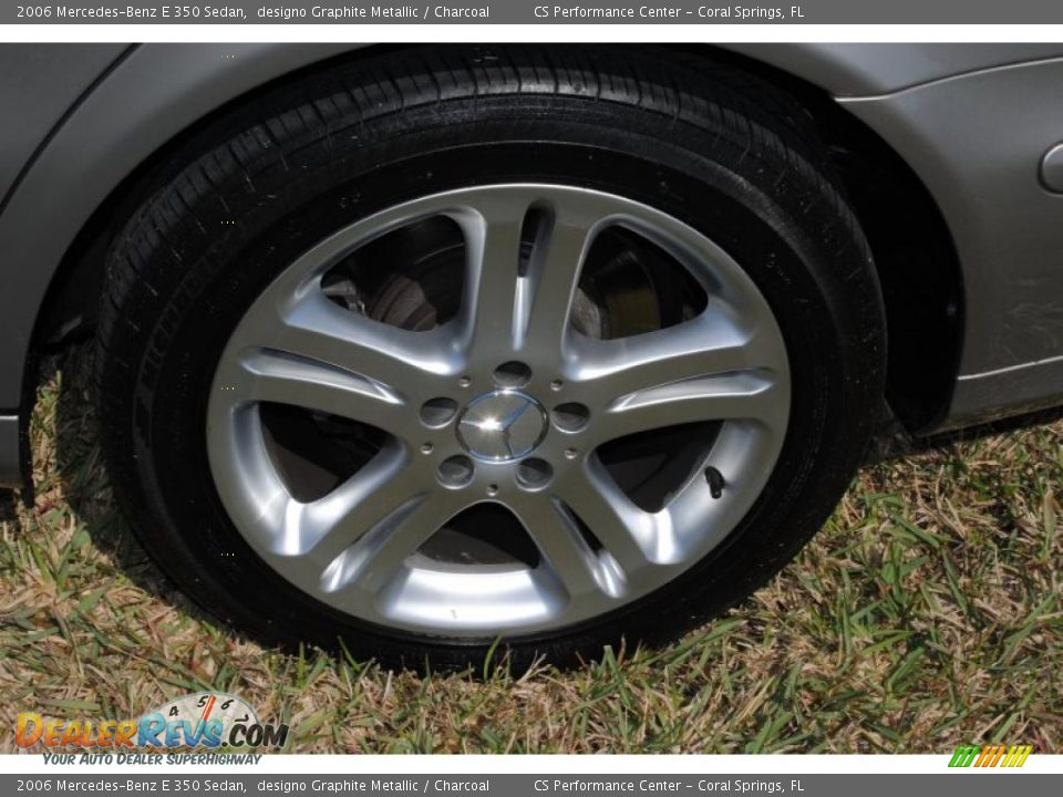 2006 Mercedes-Benz E 350 Sedan designo Graphite Metallic / Charcoal Photo #30