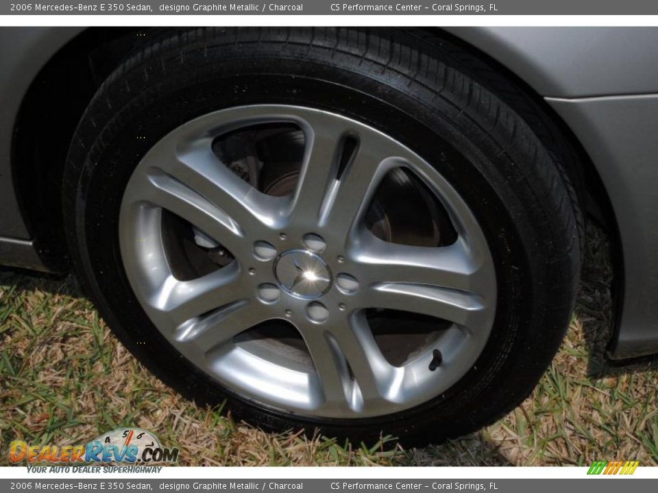 2006 Mercedes-Benz E 350 Sedan designo Graphite Metallic / Charcoal Photo #31