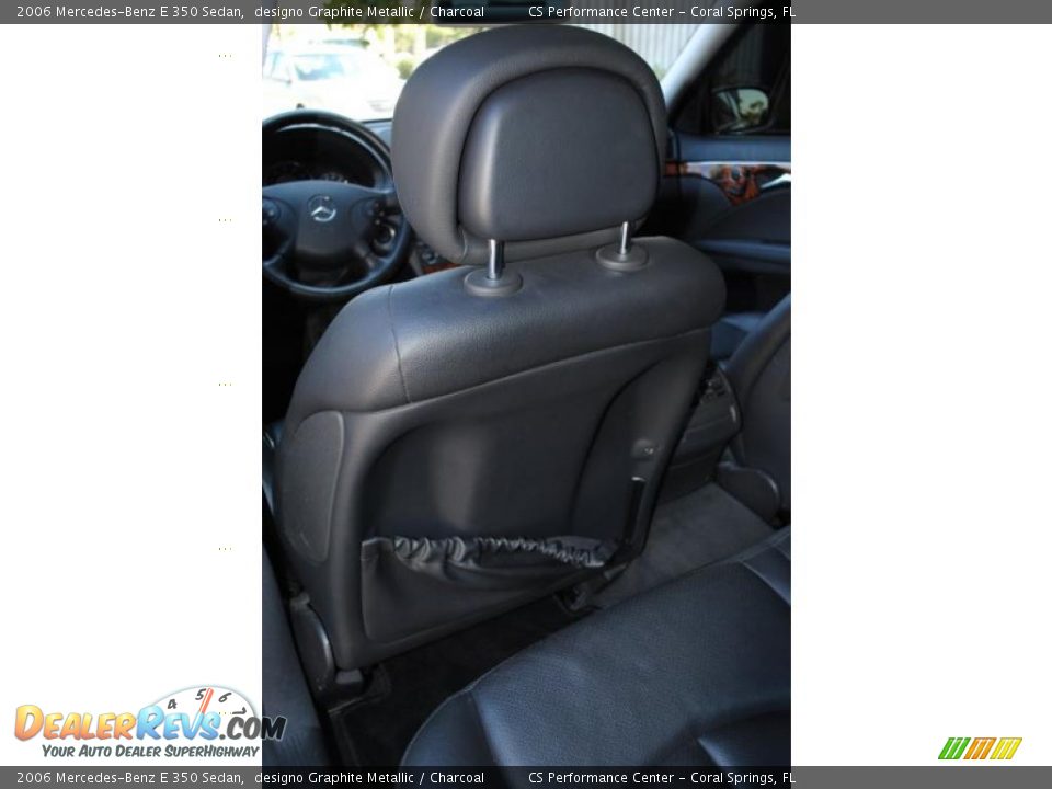 2006 Mercedes-Benz E 350 Sedan designo Graphite Metallic / Charcoal Photo #33