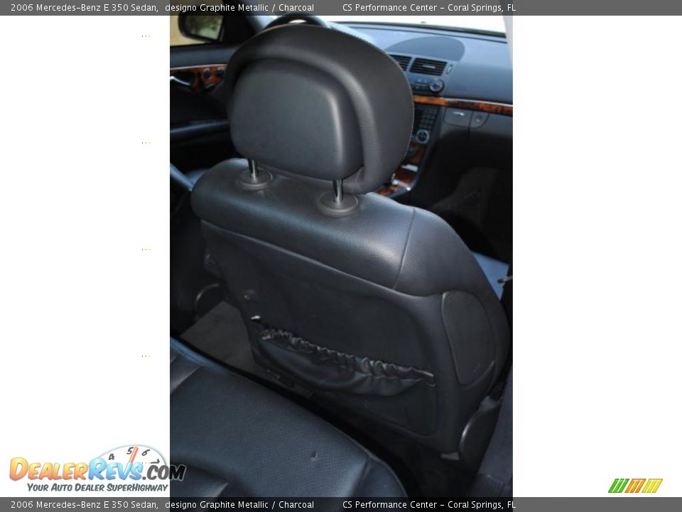 2006 Mercedes-Benz E 350 Sedan designo Graphite Metallic / Charcoal Photo #34
