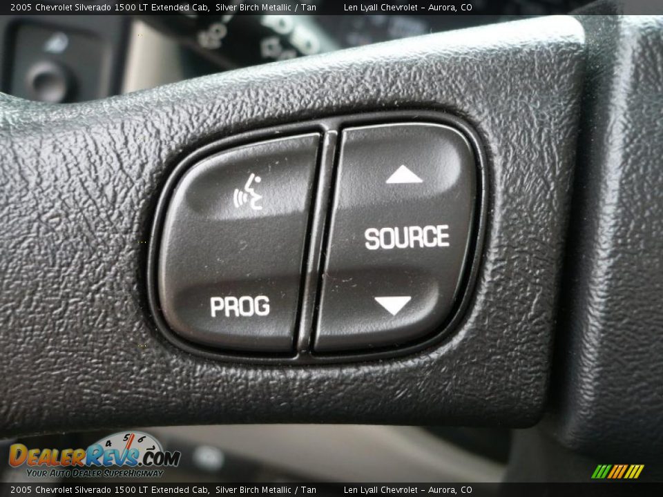 2005 Chevrolet Silverado 1500 LT Extended Cab Silver Birch Metallic / Tan Photo #27