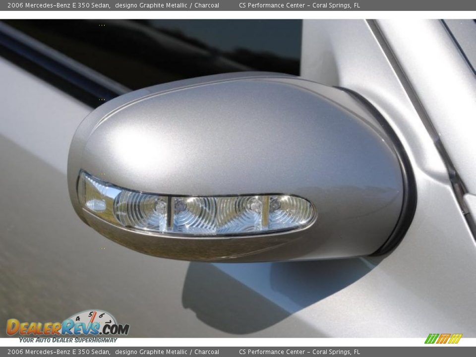 2006 Mercedes-Benz E 350 Sedan designo Graphite Metallic / Charcoal Photo #36