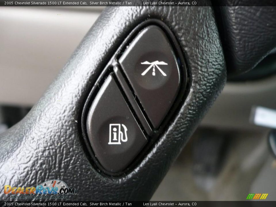 2005 Chevrolet Silverado 1500 LT Extended Cab Silver Birch Metallic / Tan Photo #29