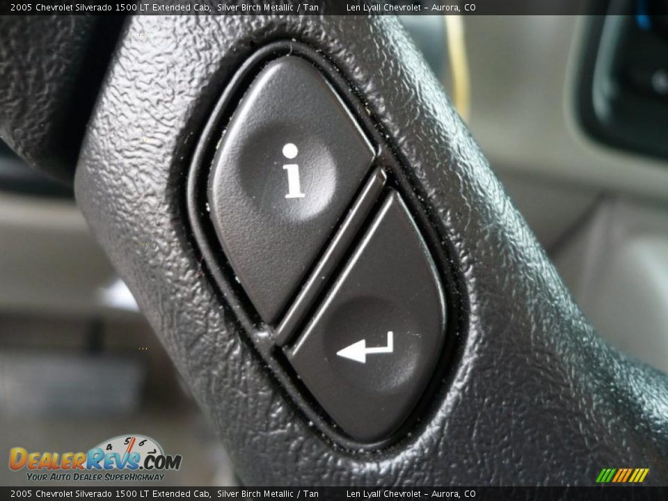 2005 Chevrolet Silverado 1500 LT Extended Cab Silver Birch Metallic / Tan Photo #30