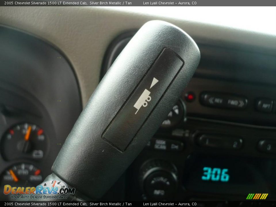 2005 Chevrolet Silverado 1500 LT Extended Cab Silver Birch Metallic / Tan Photo #31