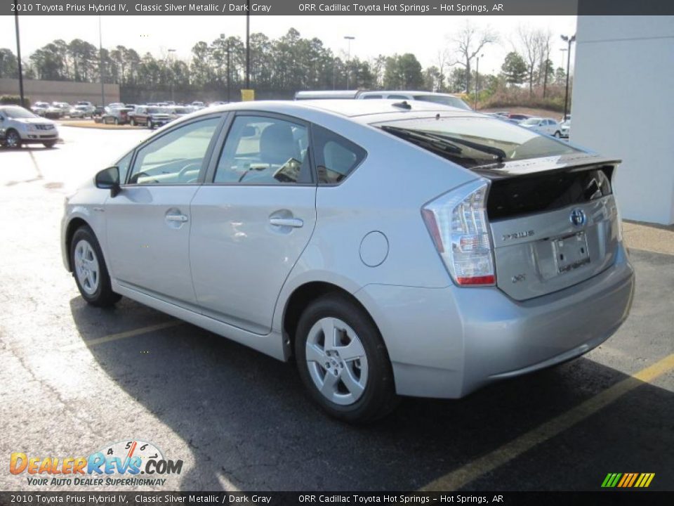 2010 Toyota Prius Hybrid IV Classic Silver Metallic / Dark Gray Photo #5
