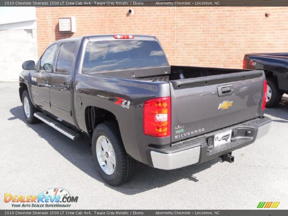 2010 Chevrolet Silverado 1500 LT Crew Cab 4x4 Taupe Gray Metallic / Ebony Photo #2