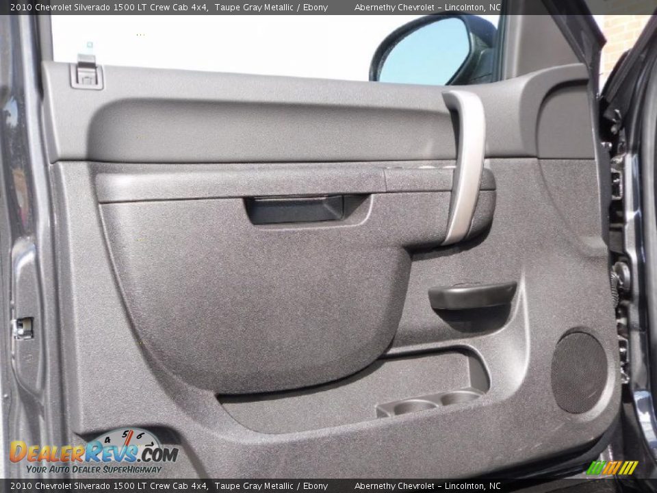 2010 Chevrolet Silverado 1500 LT Crew Cab 4x4 Taupe Gray Metallic / Ebony Photo #9