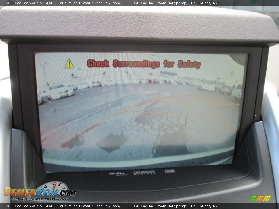 2010 Cadillac SRX 4 V6 AWD Platinum Ice Tricoat / Titanium/Ebony Photo #14