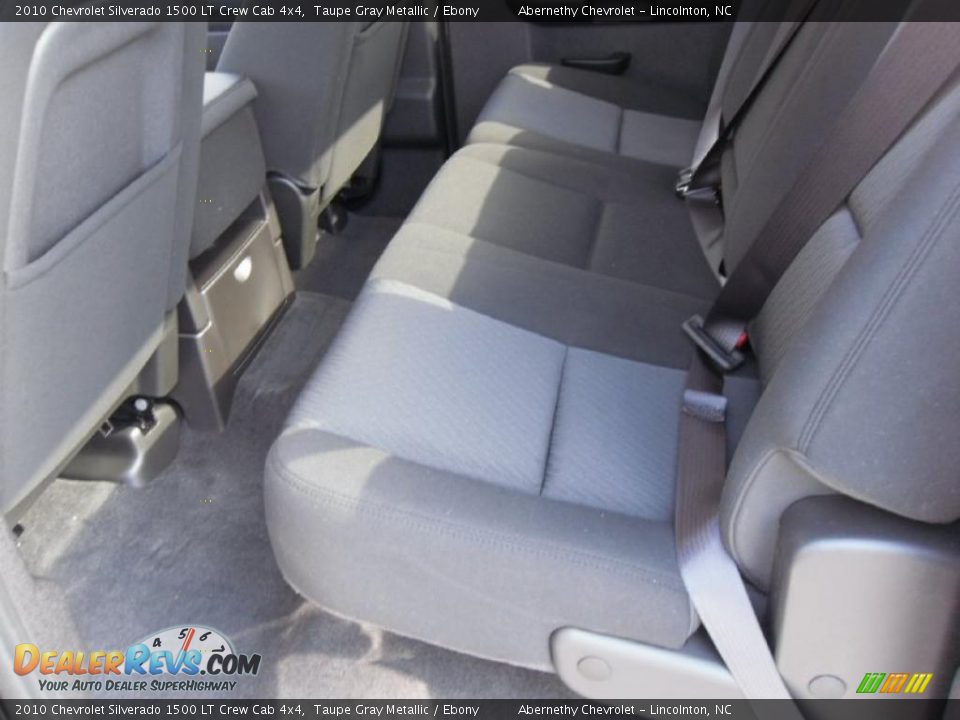 2010 Chevrolet Silverado 1500 LT Crew Cab 4x4 Taupe Gray Metallic / Ebony Photo #13