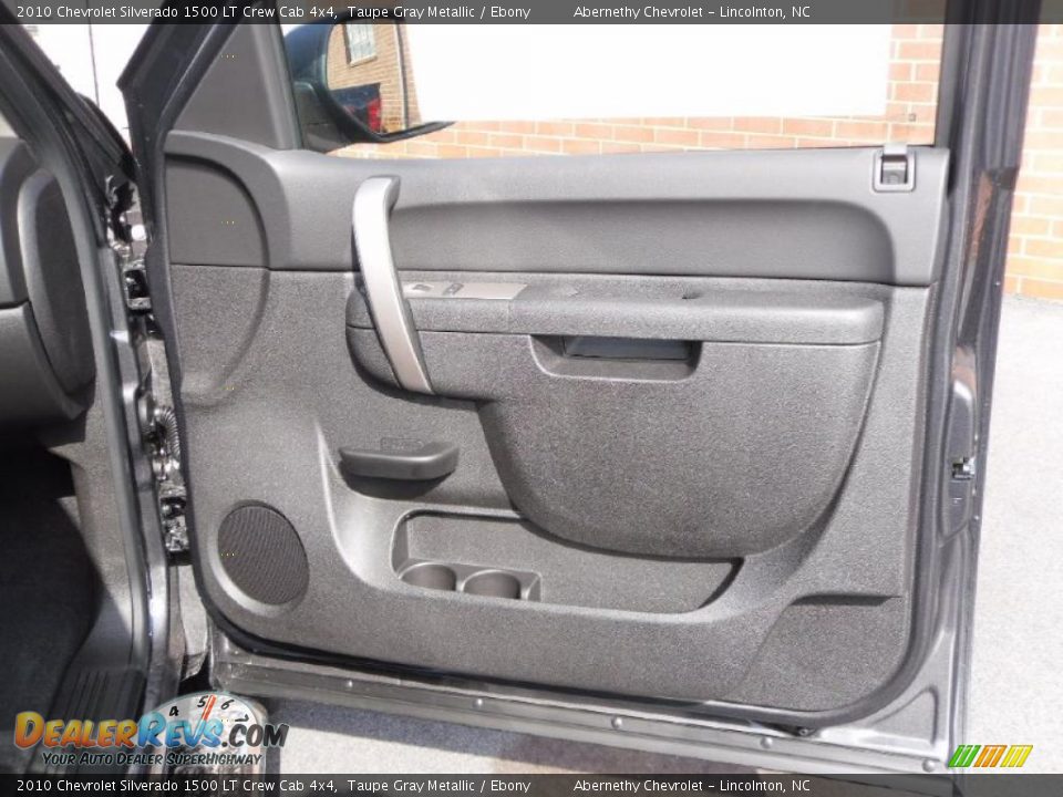 2010 Chevrolet Silverado 1500 LT Crew Cab 4x4 Taupe Gray Metallic / Ebony Photo #19