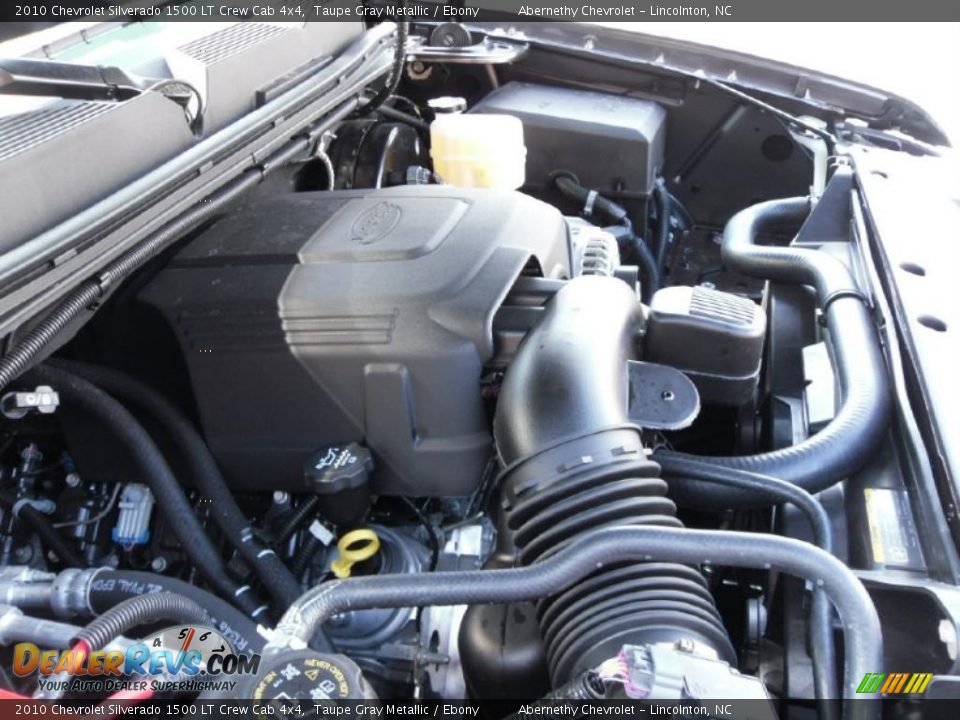 2010 Chevrolet Silverado 1500 LT Crew Cab 4x4 Taupe Gray Metallic / Ebony Photo #21