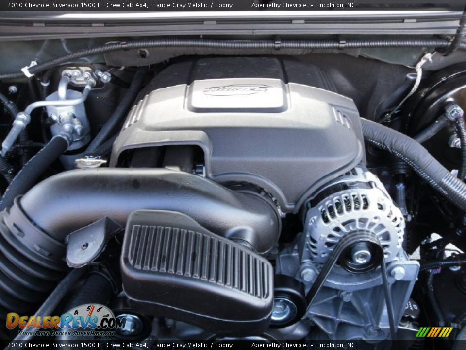 2010 Chevrolet Silverado 1500 LT Crew Cab 4x4 Taupe Gray Metallic / Ebony Photo #22
