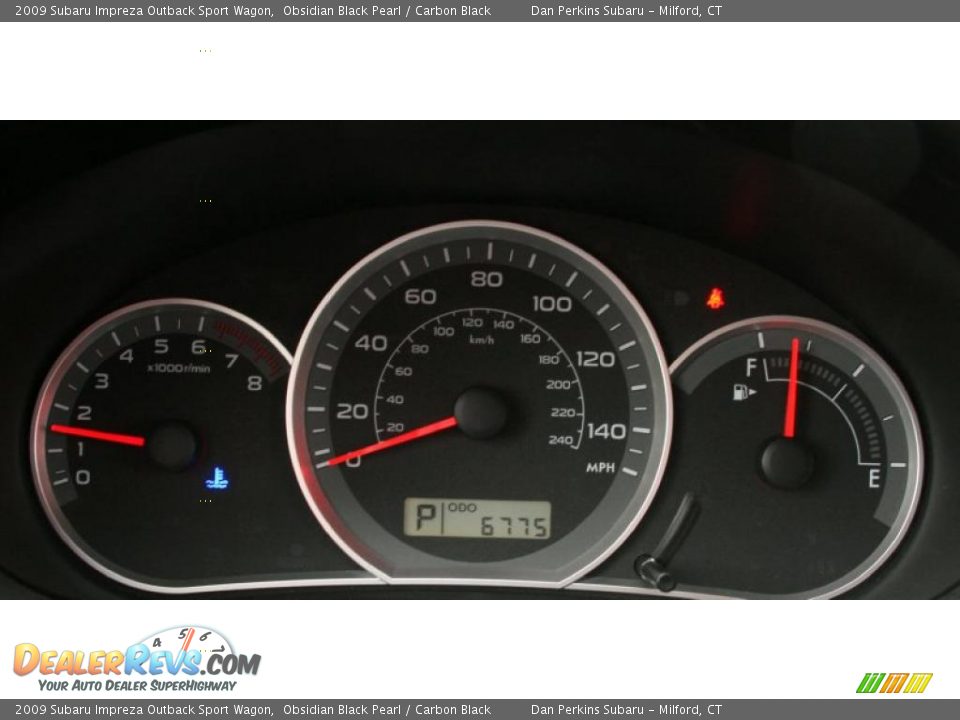 2009 Subaru Impreza Outback Sport Wagon Obsidian Black Pearl / Carbon Black Photo #24
