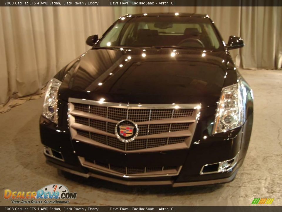2008 Cadillac CTS 4 AWD Sedan Black Raven / Ebony Photo #5