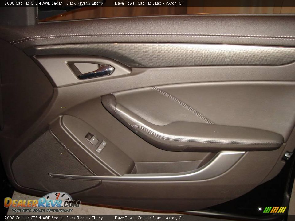 2008 Cadillac CTS 4 AWD Sedan Black Raven / Ebony Photo #16
