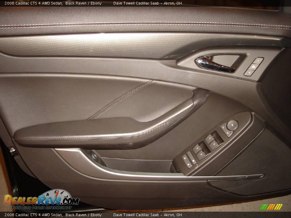 2008 Cadillac CTS 4 AWD Sedan Black Raven / Ebony Photo #18